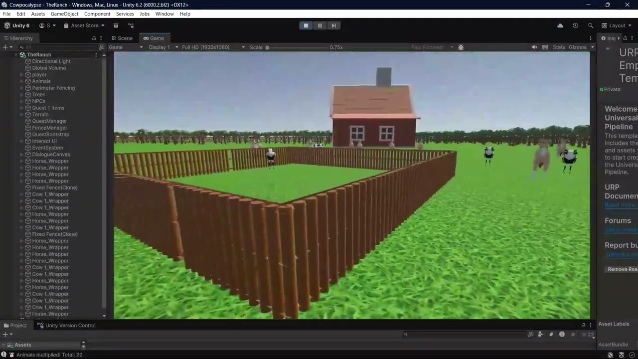 Cowpocalypse Devlog #1: From Fence Fixing to Full RPG